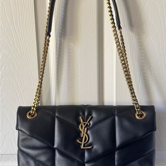 Crochet raffia tote bag with chain - Picture 13 of 16